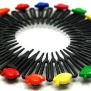 OPASKI-SPRĘŻYNKI CZARNE 3 SZTUKI                                                                  (15-1220 SA) - 2