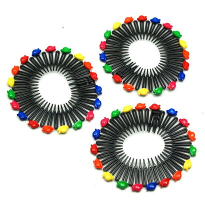 OPASKI-SPRĘŻYNKI CZARNE 3 SZTUKI                                                                  (15-1220 SA)