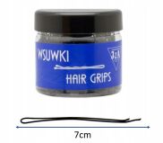 WSUWKA DO WŁOSÓW CZARNA PROSTA 7 CM 500G                                                                    (007/G) - 4