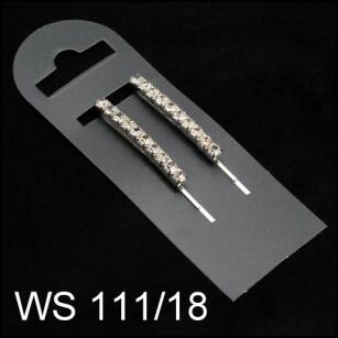 WSUWKI POSREBRZANE Z DŻETAMI                                                                            WS 111/18