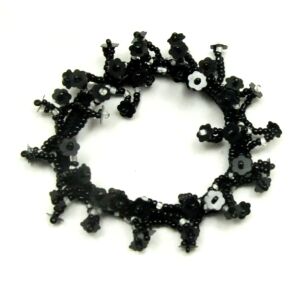 GUMKA OZDOBNA CZARNA 0187-63