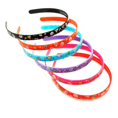 OPASKI DO WŁOSÓW KOLOROWE 12 SZTUK                                                          (0193-22 SAH)