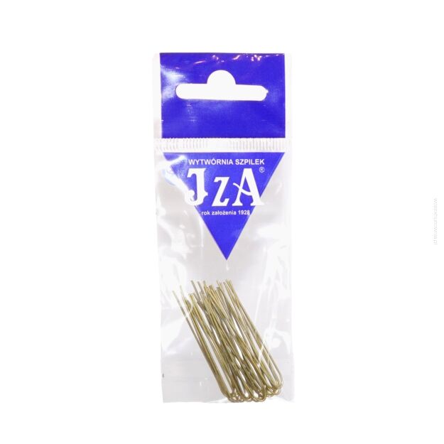 KOKÓWKA FRYZJERSKA ZŁOTA PROSTA 4.5 CM 20 SZTUK                                           (A245/20)