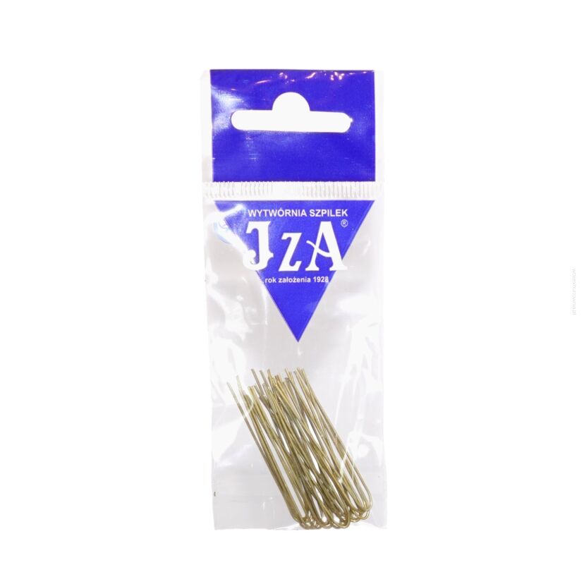 KOKÓWKA FRYZJERSKA ZŁOTA PROSTA 4.5 CM 20 SZTUK                                           (A245/20)
