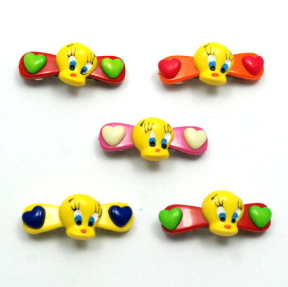 KLAMRY / SPINKI DO WŁOSÓW DZIECIĘCE BAJKOWE (5 SZTUK) 0209-544