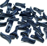 SPINKI / PELIKANY DO WŁOSÓW MINI GRANATOWE 60 SZTUK                             (PEM-6 SAH) - 2