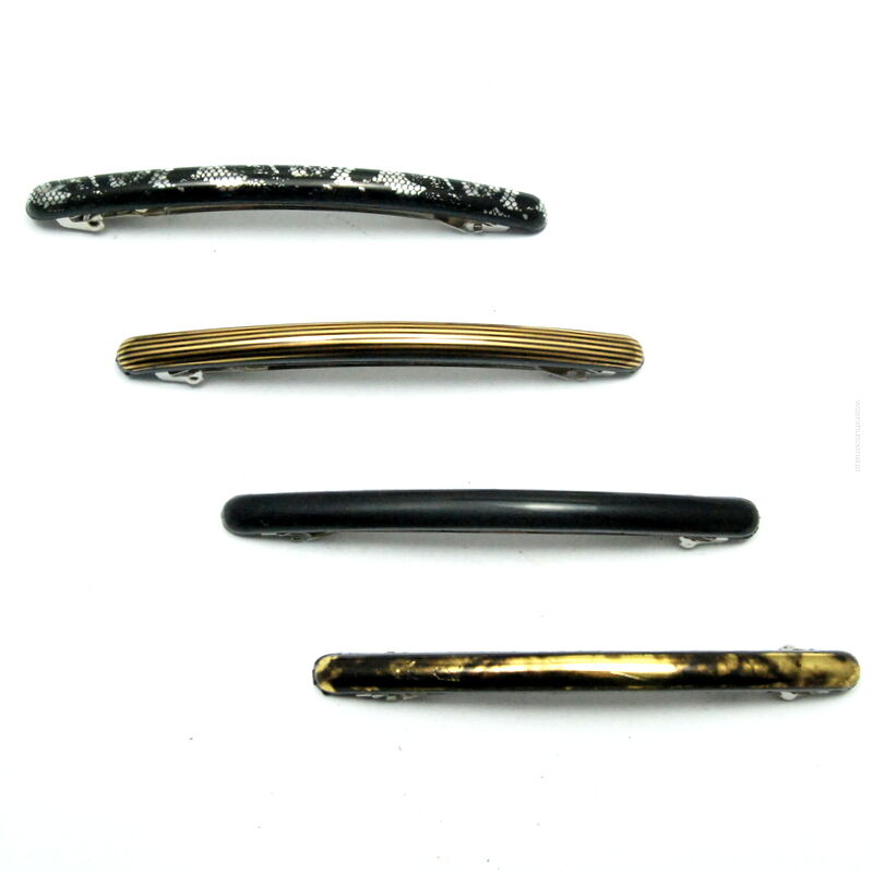 KLAMRY / AUTOMATY DO WŁOSÓW CIENKIE 4 SZTUKI                                                                      (KLC-8 A SH)