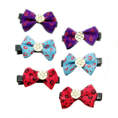 SPINKI KOKARDKI MIX KOLORÓW 6 SZTUK                                                                                 (1410-005)