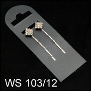 WSUWKI POSREBRZANE Z DŻETAMI                                                                WS 103/12 - 3