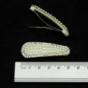 PYKI / SPINKI DO WŁOSÓW OZDOBNE Z PEREŁKAMI 10 SZTUK (0185-28) - 2