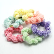 GUMKI DO WŁOSÓW KOLOROWE 100 SZTUK                                                                                           (8134 SAM) - 3