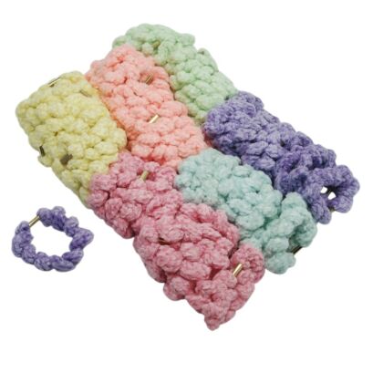 GUMKI DO WŁOSÓW KOLOROWE 100 SZTUK                                                                                           (8134 SAM)