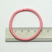 GUMKI DO WŁOSÓW BEZ BLASZKI CIENKIE RÓŻOWE (30 SZTUK)                           R4 MIX/RÓŻ - 3