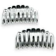 SZCZĘKI DO WŁOSÓW DUŻE MATOWE/BŁYSZCZĄCE  (2 SZTUKI)                                                                   0162-3 - 2