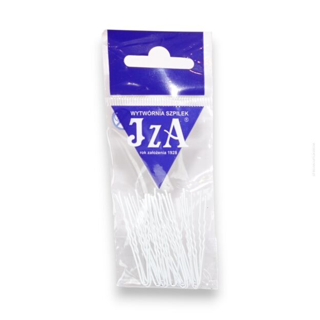 KOKÓWKA FRYZJERSKA KARBOWANA BIAŁA 4.5 CM 20 SZTUK                                                 (D245/20)