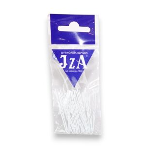KOKÓWKA FRYZJERSKA KARBOWANA BIAŁA 4.5 CM 20 SZTUK                                                 (D245/20)