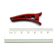 SPINKI DO WŁOSÓW OZDOBNE BROKATOWE 6 SZTUK (0227-12) - 2