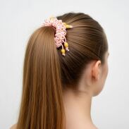 GUMKI DO WŁOSÓW PLECIONE OZDOBNE 3 SZTUKI                                                  (0195-15 SAH) - 2