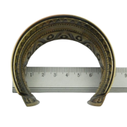 BRANSOLETKA SZEROKA METALOWA W EGIPSKIM STYLU                                   (0853 SA) - 5