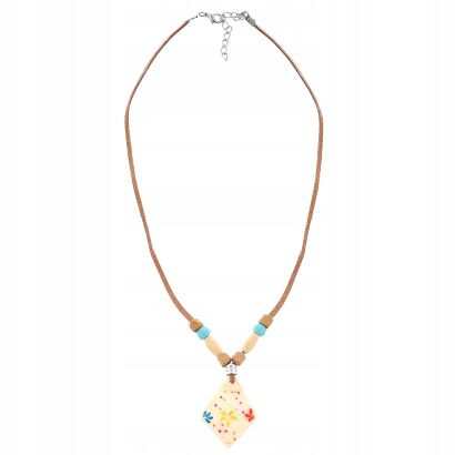 KOMPLET BIŻUTERII WISIOR Z KOLCZYKAMI                                                                          0617-1005