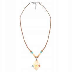 KOMPLET BIŻUTERII WISIOR Z KOLCZYKAMI                                                                          0617-1005