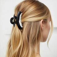 SZCZĘKI DO WŁOSÓW BIAŁO-CZARNE 6 SZTUK                                                       (0217-11 SAH) - 2