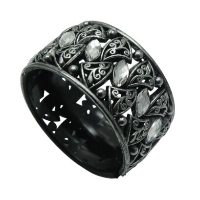 BRANSOLETKA OZDOBNA SZEROKA ROZPINANA                                (0611-5831 SA)