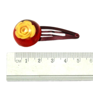 PYKI /SPINKI DO WŁOSÓW DZIECIĘCE KWIATKI 6 SZTUK (0331-506) - 3