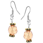 KOMPLET BIŻUTERII  KORALE + KOLCZYKI                                              0676-1007 - 2