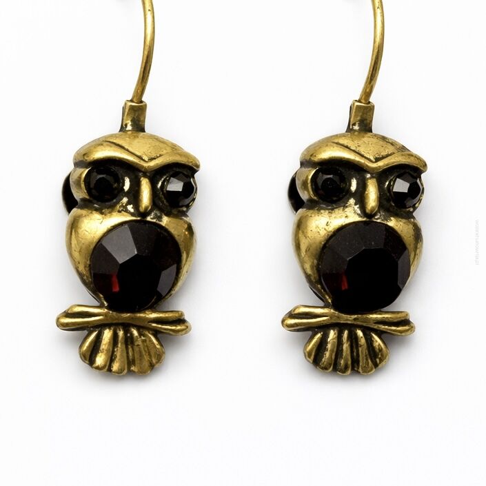 KOLCZYKI SOWY MAŁE 0605-97