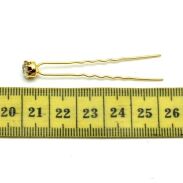 KOKÓWKA 4.5 cm (20 SZT) ZŁOTA Z DŻETEM  KKG/20 - 2