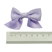 SPINKI DO WŁOSÓW DZIECIĘCE OZDOBNE KOKARDKI FIOLETOWE 2 SZTUKI (9200-1 SAH) - 2