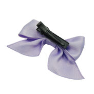 SPINKI DO WŁOSÓW DZIECIĘCE OZDOBNE KOKARDKI FIOLETOWE 2 SZTUKI (9200-1 SAH) - 3