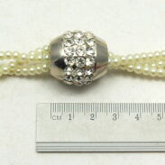 KORALE PEREŁKI Z OZDOBNĄ KULĄ                                                        0637-500 - 3