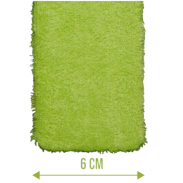 OPASKA NA GŁOWĘ ELASTYCZNA Z FROTY ZIELONA  6 CM (0193-82 AS) - 2