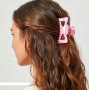 SZCZĘKI DO WŁOSÓW ŚREDNIE BŁYSZCZĄCE 6 SZTUK                                                                   (0130-53 SAM) - 2