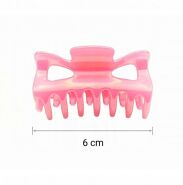 SZCZĘKI DO WŁOSÓW ŚREDNIE BŁYSZCZĄCE 6 SZTUK                                                                   (0130-53 SAM) - 4