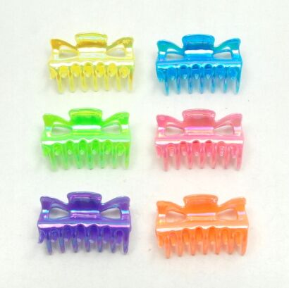 SZCZĘKI DO WŁOSÓW ŚREDNIE BŁYSZCZĄCE 12 SZTUK                                                                   (0130-53 SAM)