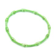 BRANSOLETKI METALOWE SPRĘŻYNKI ZIELONE 6 SZTUK                                                                  (1416-4 SAM) - 2