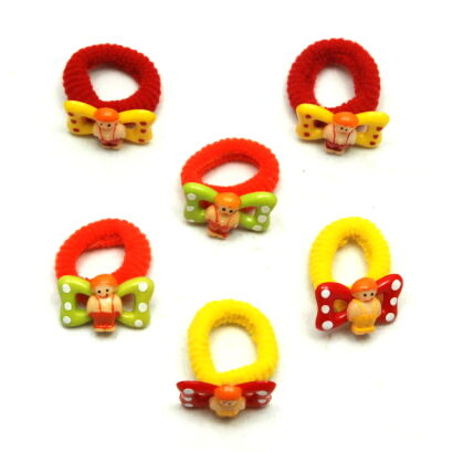 GUMKI DO WŁOSÓW DZIECIĘCE MOTYW TOM W SZELKACH II (6 SZTUK) 0317-192