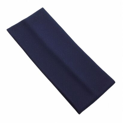 OPASKA NA GŁOWĘ ELASTYCZNA SZEROKA GRANATOWA 9 CM                              (0174-14)