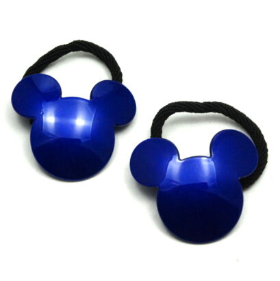 GUMKI DO WŁOSÓW FIOLETOWE-MISIE 2 SZTUKI                                                               (0798 SA)