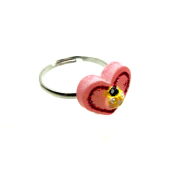 PIERŚCIONKI DZIECIĘCE REGULOWANE RÓŻNE WZORY (100 SZTUK) 0604-107 - 3