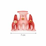 SZCZĘKI / KLAMRY DO WŁOSÓW KOLOROWE 6 SZTUK                                                              (0130-4 SAH) - 4