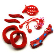 KOMPLET UPOMINKOWY CZERWONY                                                                                      (SER-2 S) - 2