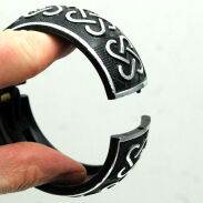 BRANSOLETKA  SZEROKA ROZPINANA                                                      0611-180 - 2