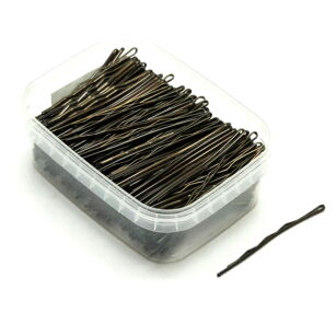 BROWN WAVED HAIRGRIPS 7 cm 500 g