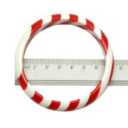 BRANSOLETKI PLASTIKOWE NIEROZPINANE KOLOROWE 6 SZTUK                                                             (7191 SAM) - 4