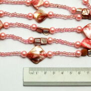 KORALE / NASZYJNIK Z masy perlowej      0611-696 - 4