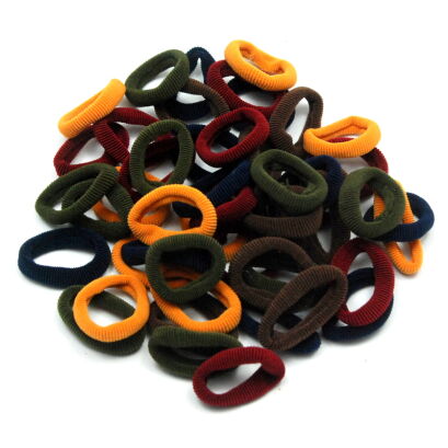 GUMKI DO WŁOSÓW FROTKI MIX KOLORÓW 50 SZTUK (3775 SA)